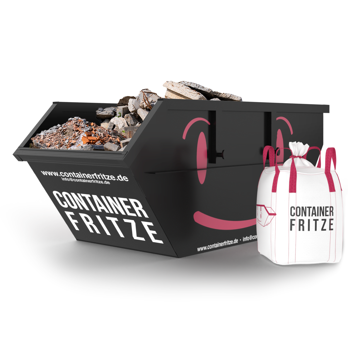 Baumischabfall leicht Container