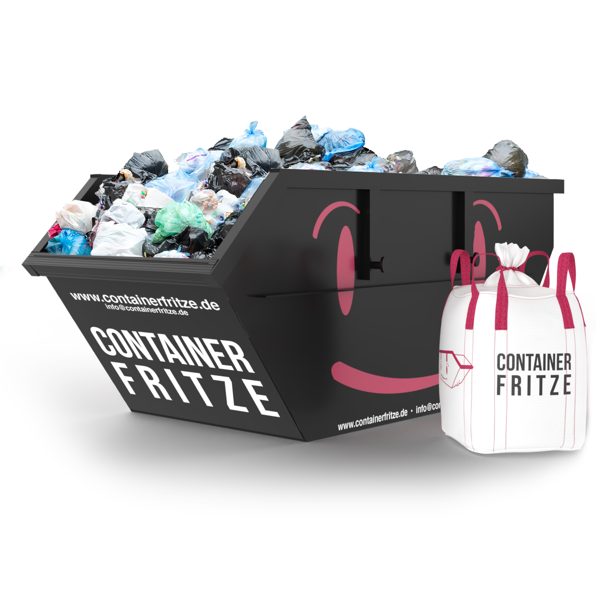 Gewerbeabfall gemischt Container